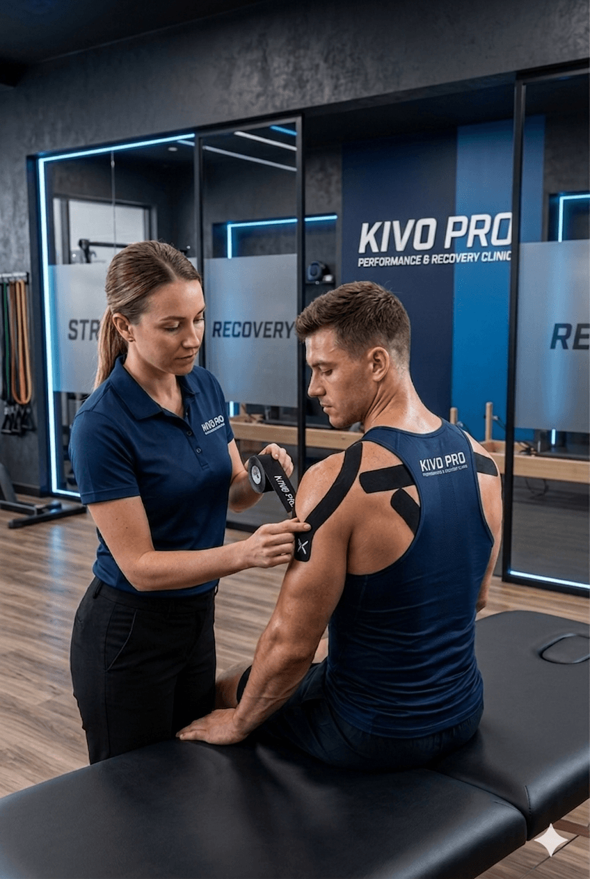 Kivo Pro applied in a performance & recovery clinic